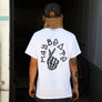 MAYBE DIE Pocket T-shirt - White